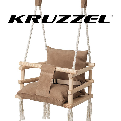 Huśtawka beżowa NEW H26685 - obrazek 3