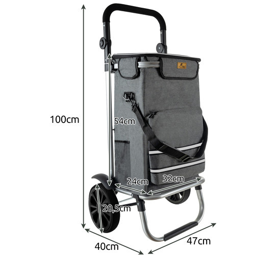 Wózek transportowy składany Malatec - obrazek 2