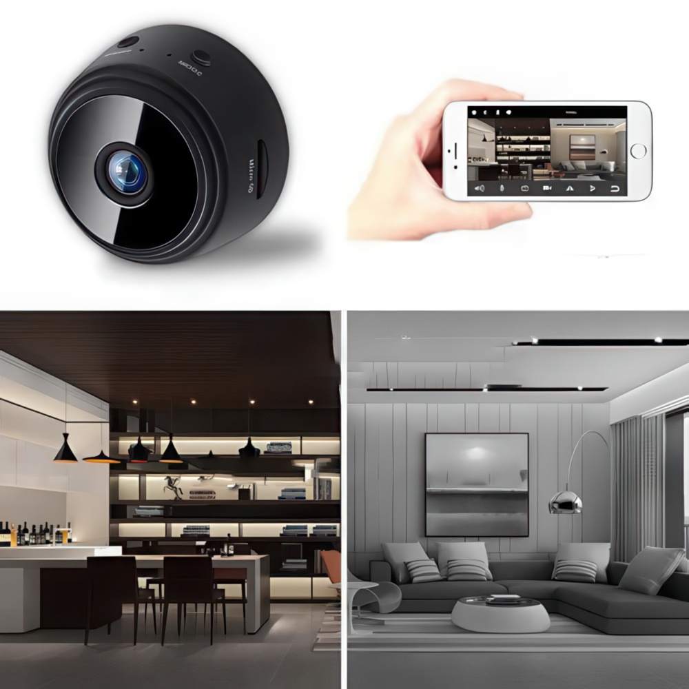 Mini kamera Wi-Fi 1080P Full HD z detektorem ruchu i nocnym trybem - obrazek 5