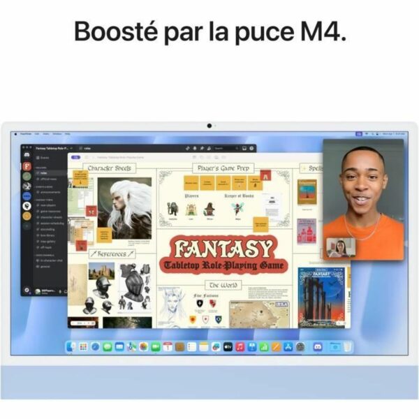 All in One Apple iMac 24 23,5" M4 16 GB RAM 256 GB SSD - obrazek 3