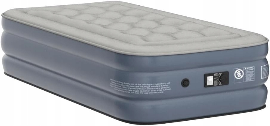 Materac jednoosobowy Idoo R-M001 190 x 99 x 46 cm, Po naprawie - obrazek 2