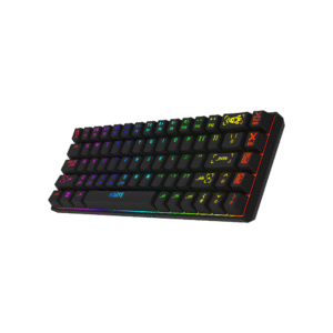 AQIRYS Klawiatura mechaniczna 65%/68 klawiszy Dual Mode: Wirelles&BT+Wired MIRA black