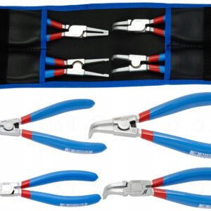 Zestaw szczypiec PLUS do pierścieni Segera 10-25mm, w etui-4szt 539PLUS/1DPCT UNIOR
