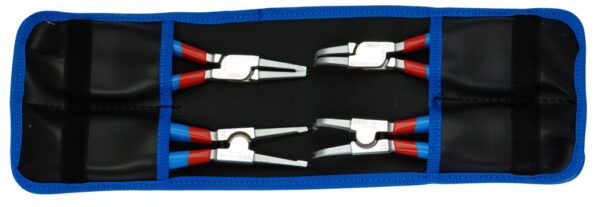 Zestaw szczypiec PLUS do pierścieni Segera 10-25mm, w etui-4szt 539PLUS/1DPCT UNIOR - obrazek 2