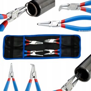 Zestaw szczypiec PLUS do pierścieni Segera, 19-60mm, w etui 180 mm UNIOR