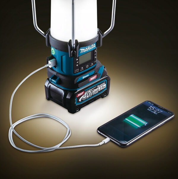 Akum. radio z lampą i latarką XGT® MAKITA - obrazek 11