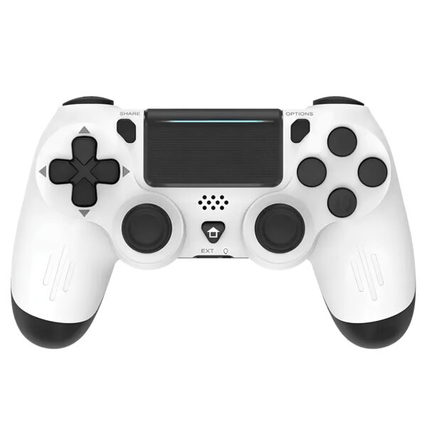Bezprzewodowy kontroler Data Frog do PS4/PS4 Slim/PS4 Pro, PC, Android, biały