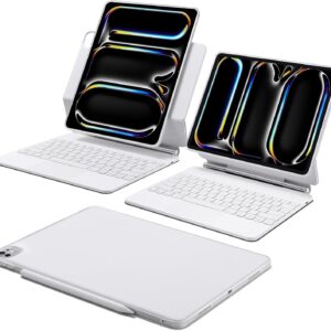 UŻYWANY Etui z klawiaturą do iPad Pro 13 (2024) ESR 6В023 360 biały QWERTZ