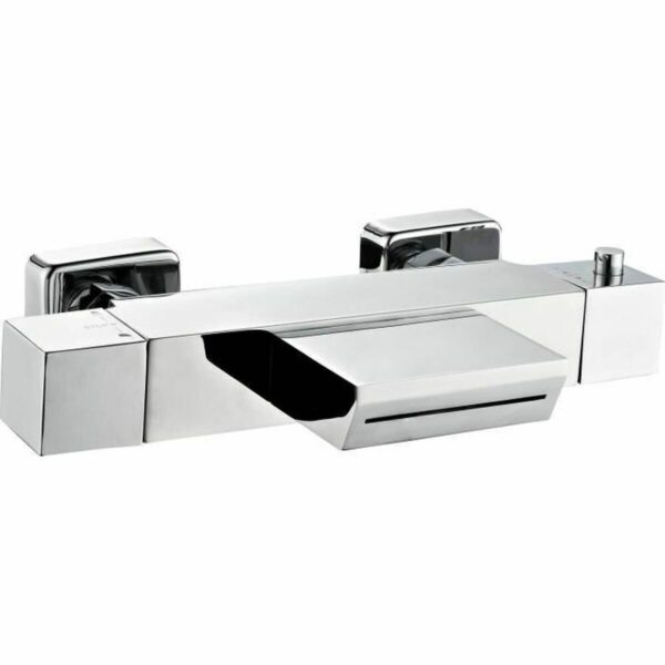 Dwuuchwytowa bateria Rousseau Karen Metal Mosiądz 15 cm Prysznic Wanna