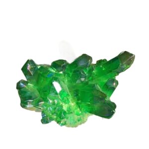 Zielony kwarc kamienny 70g Naturalny kamień kwarcowy zieloną powłoką Mineralny Prazem Kształt może różnić