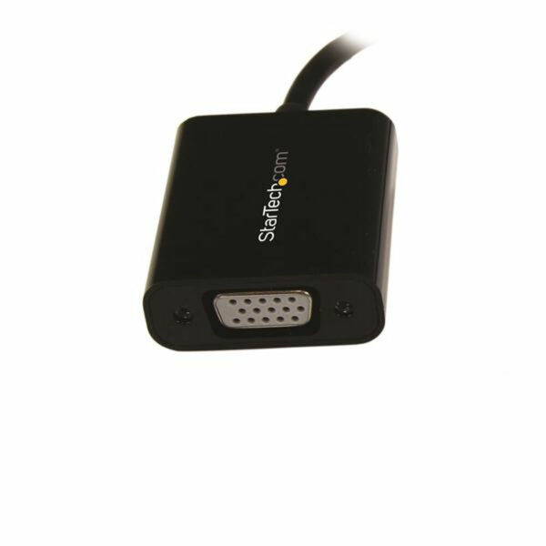 Adapter Mini DisplayPort do VGA Startech MDP2VGA2             Czarny 180 cm - obrazek 2