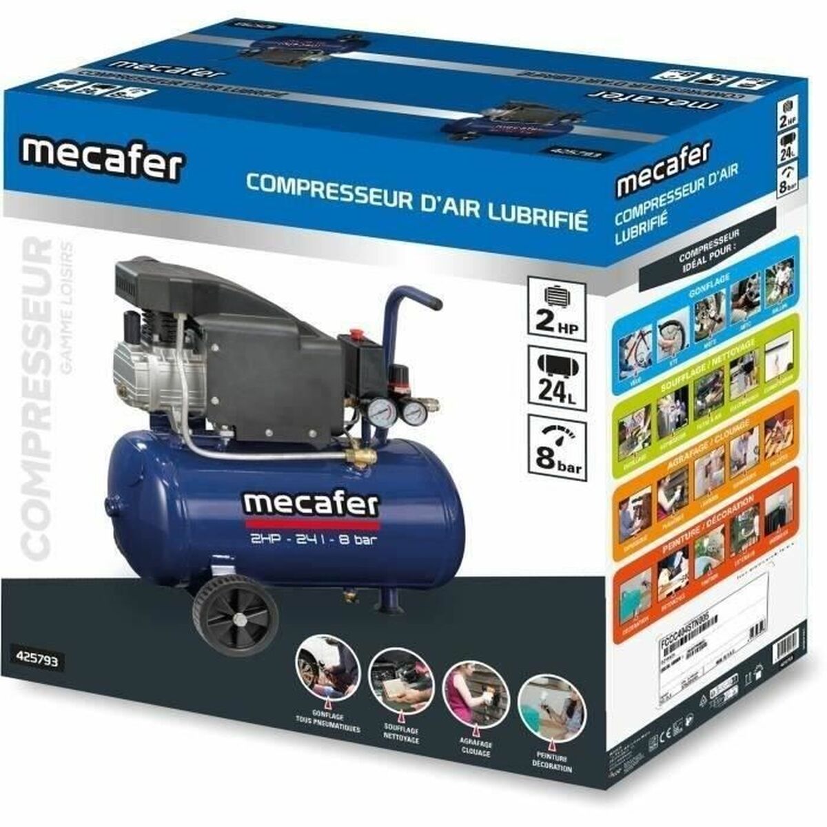 Kompresor Powietrza MECAFER - obrazek 2