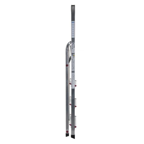 4-stopniowa składana drabina Krause 000705 Srebrzysty Aluminium - obrazek 2