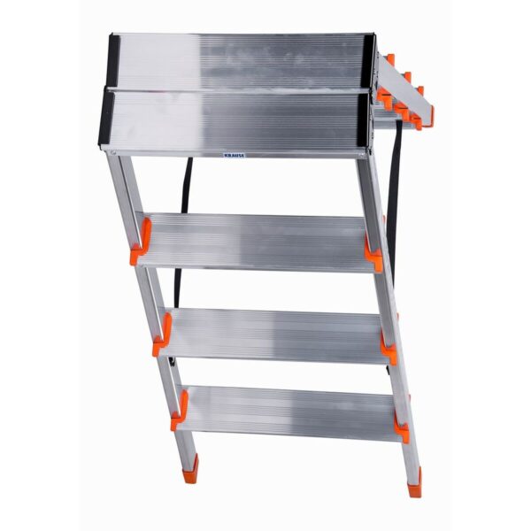 4-stopniowa składana drabina Krause 120403 Srebrzysty Aluminium - obrazek 3