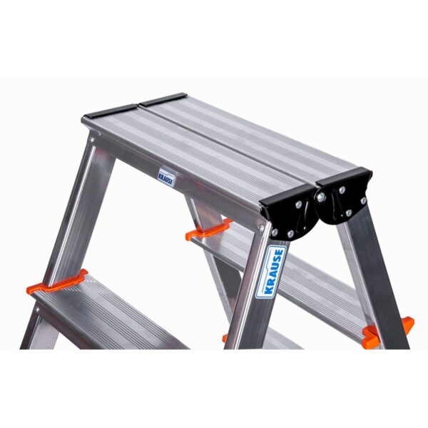 4-stopniowa składana drabina Krause 120403 Srebrzysty Aluminium - obrazek 7