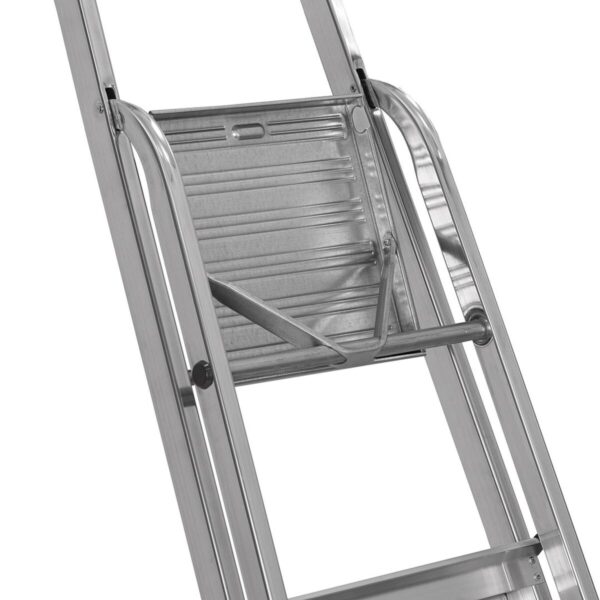 3-stopniowa składana drabina Krause 126214 Srebrzysty Aluminium - obrazek 4
