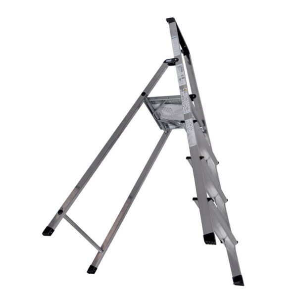4-stopniowa składana drabina Krause 126221 Srebrzysty Aluminium - obrazek 3