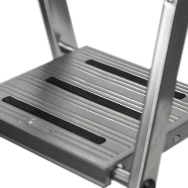 4-stopniowa składana drabina Krause 126320 Czarny Srebrzysty Aluminium - obrazek 4
