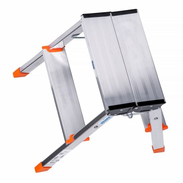 2-stopniowa składana drabina Krause 130020 Srebrzysty Aluminium - obrazek 4