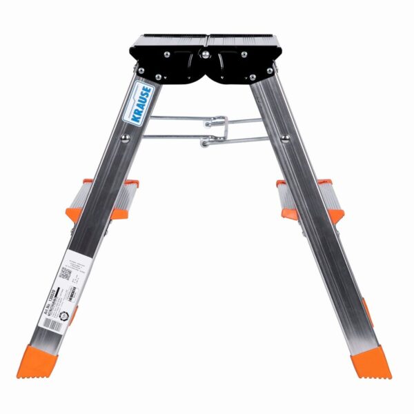 2-stopniowa składana drabina Krause 130020 Srebrzysty Aluminium - obrazek 5