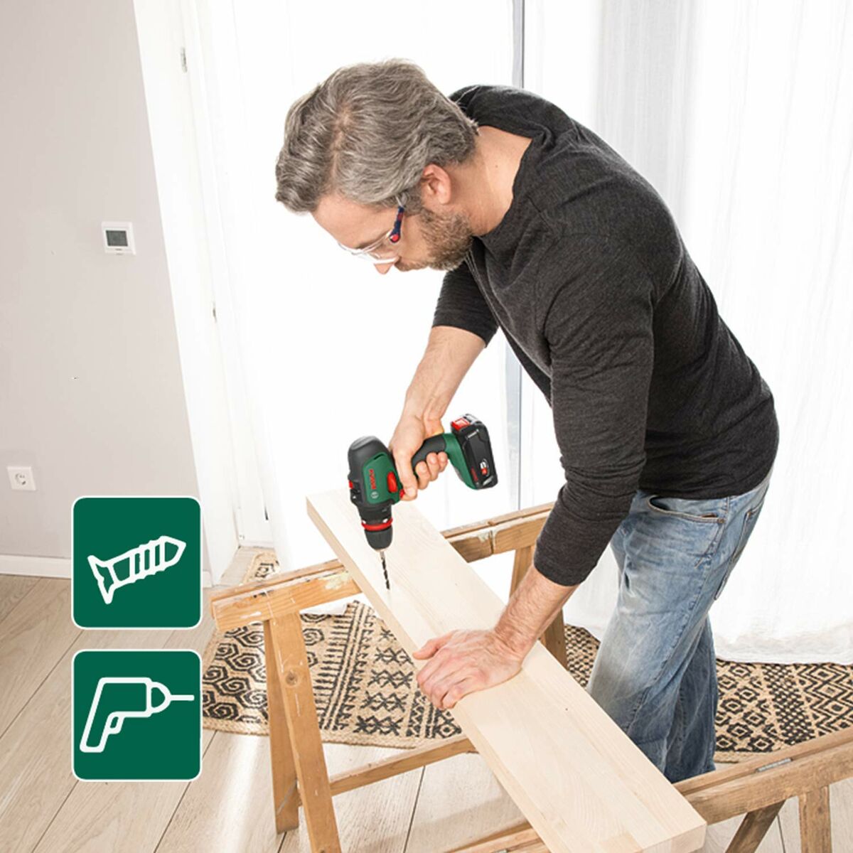 Wiertarka wkrętarka BOSCH AdvancedDrill 18 - obrazek 4