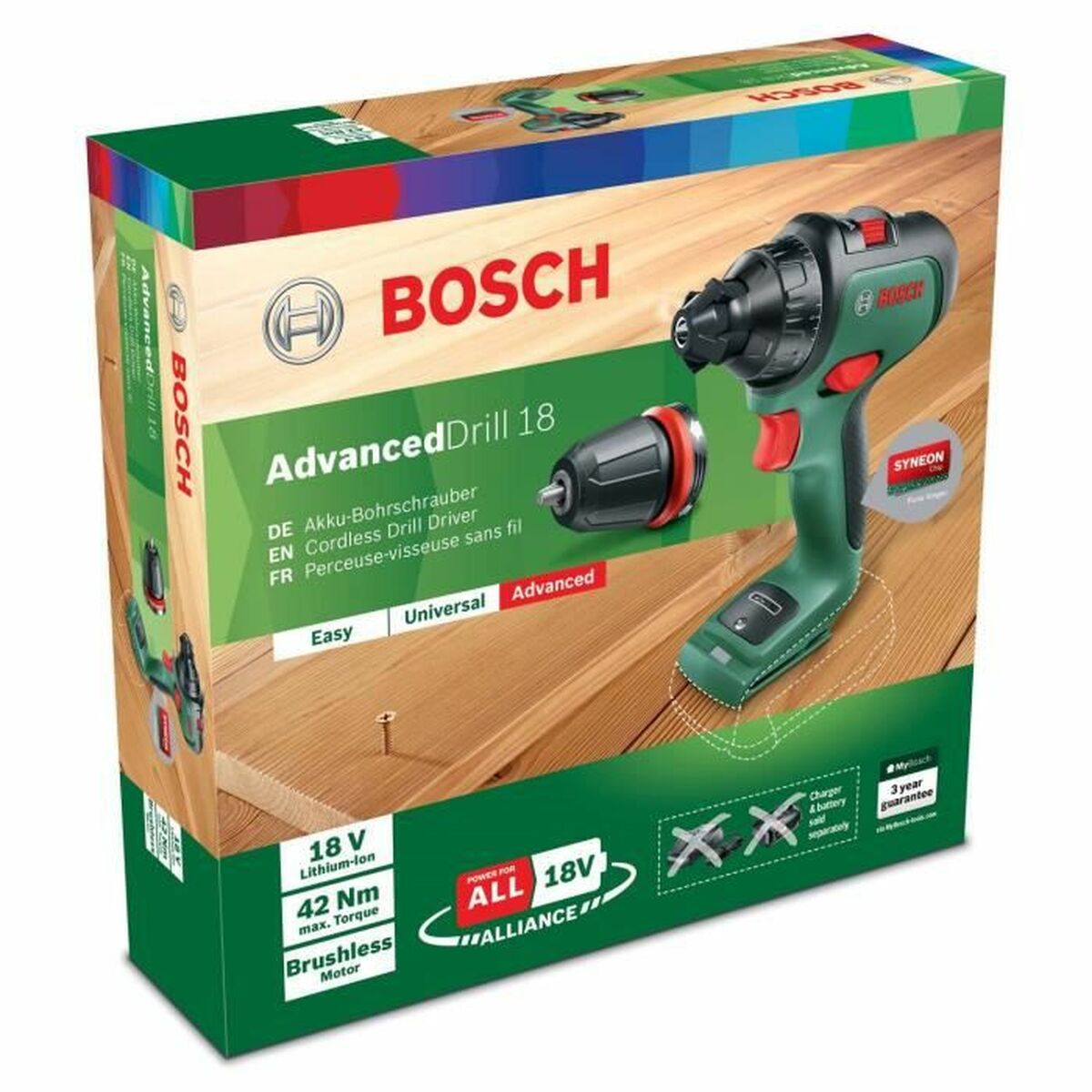 Wiertarka wkrętarka BOSCH AdvancedDrill 18 - obrazek 3