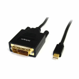 Adapter Mini DisplayPort do DVI Startech MDP2DVIMM6           (1,8 m) Czarny 1.8 m