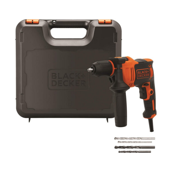 Zestaw wiertło i akcesoria Black & Decker BEH710K-QS 230 V 710 W - obrazek 2