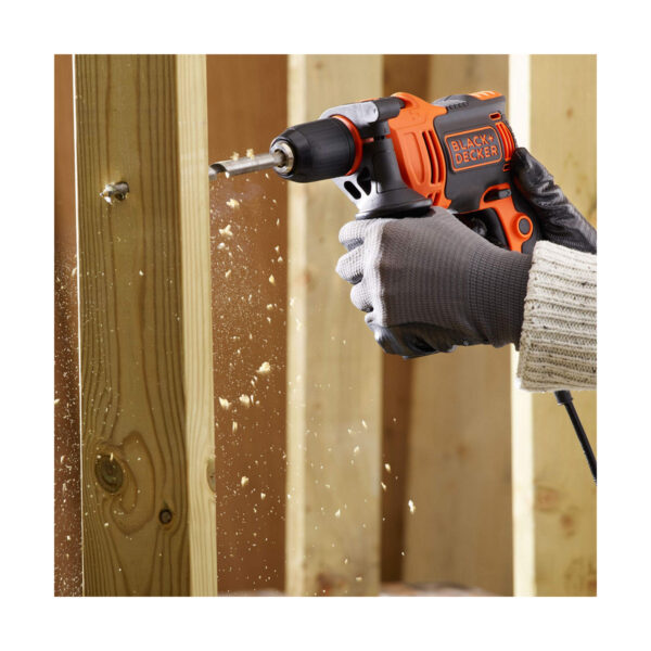 Zestaw wiertło i akcesoria Black & Decker BEH710K-QS 230 V 710 W - obrazek 4