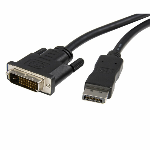 Adapter DisplayPort do DVI Startech DP2DVIMM6            (1,8 m) Czarny 1.8 m - obrazek 2