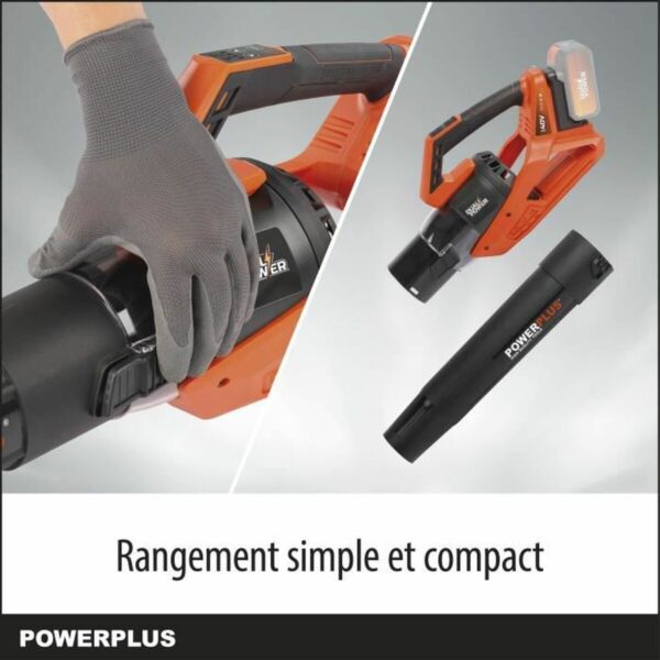 Dmuchawa Powerplus PowDPG7526 40 V 200 Km/h - obrazek 3