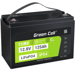 Bateria do Zasilacz awaryjny UPS Green Cell LFPGC12V125AH 1600 wh 125 ah
