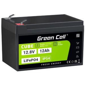 Bateria do Zasilacz awaryjny UPS Green Cell LFPGC12V12AH 12 Ah