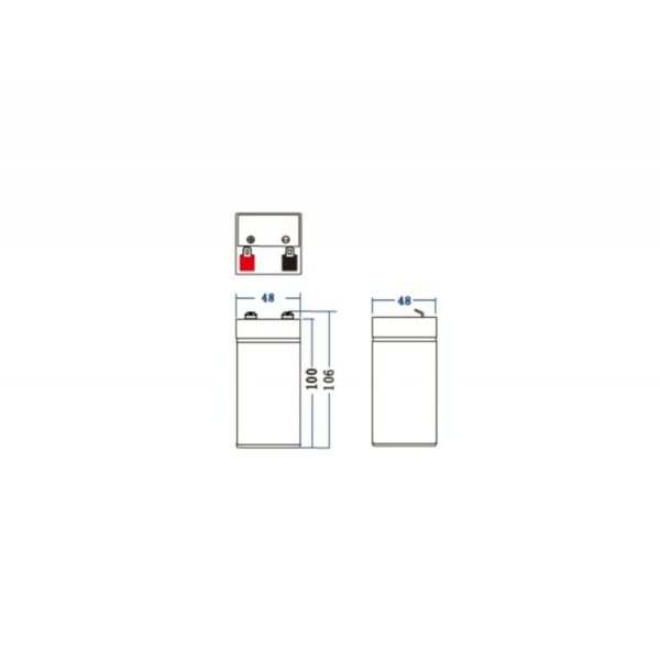 Bateria do Zasilacz awaryjny UPS Green Cell AGM36 45 Ah - obrazek 5