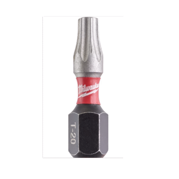 Bit Milwaukee TX20 25 mm bity torx Shockwave Impact Duty zestaw 25 sztuk - obrazek 2