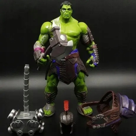 Figurka Hulk Ragnarok Figurka Avengers 20 cm detaliczna figurka kolekcjonerska z filmu Thor Ragnarok z ruchomymi częściami - obrazek 5