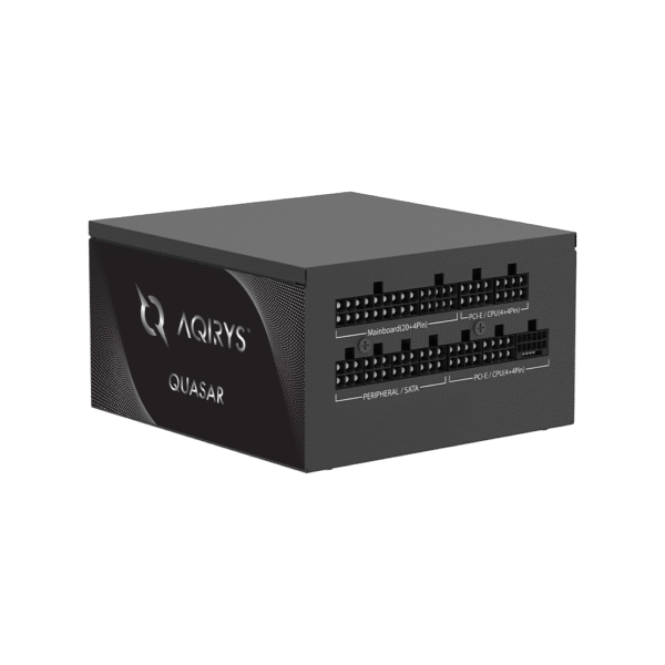 AQIRYS Zasilacz ATX / 80 Plus Platinum Certified QUASAR 1200W PCIe 5.0 8YW black