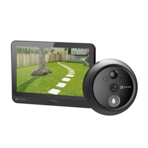 Dzwonek do drzwi Ezviz CS-HP4-R100-6E2WPFBS Czarny - obrazek 2