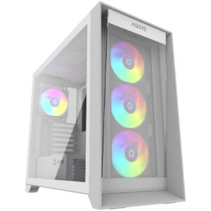 AQIRYS Obudowa do komputera XO-1 ARGB white