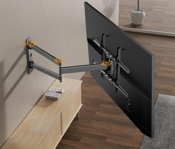 Używany Uchwyt do telewizora 32-70'' do 45 kg 600x400mm WHYFONE WF9440 - obrazek 6