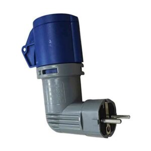 Adapter Solera 904011 Schuko CETAC Niebieski Szary 16 A