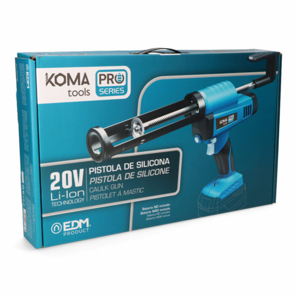 Elektryczny pistolet silikonowy Koma Tools Pro Series Niebieski Czarny 43,8 x 6,8 x 27 cm - obrazek 2