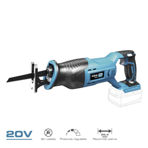 Bezprzewodowa Piła Szablasta Koma Tools Pro Series - obrazek 2