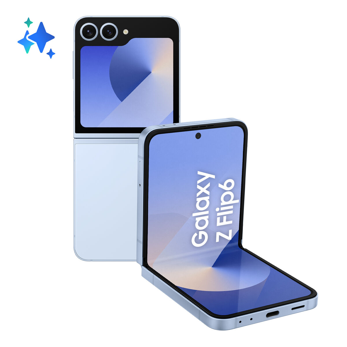 Smartfony Samsung SM-F741BLBGEUE 6,7" 12 GB RAM 256 GB Niebieski - obrazek 2