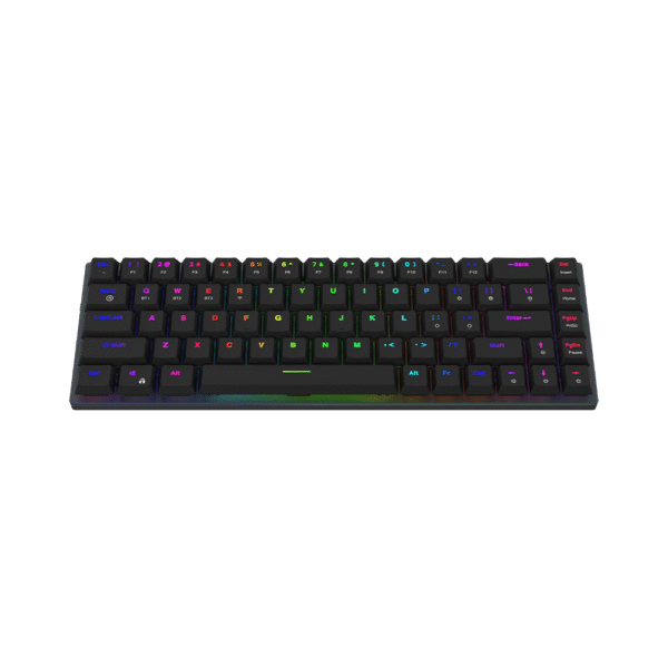 AQIRYS Klawiatura mechaniczna 65%/68 klawiszy Dual Mode: Wirelles&BT+Wired AGENA black - obrazek 13