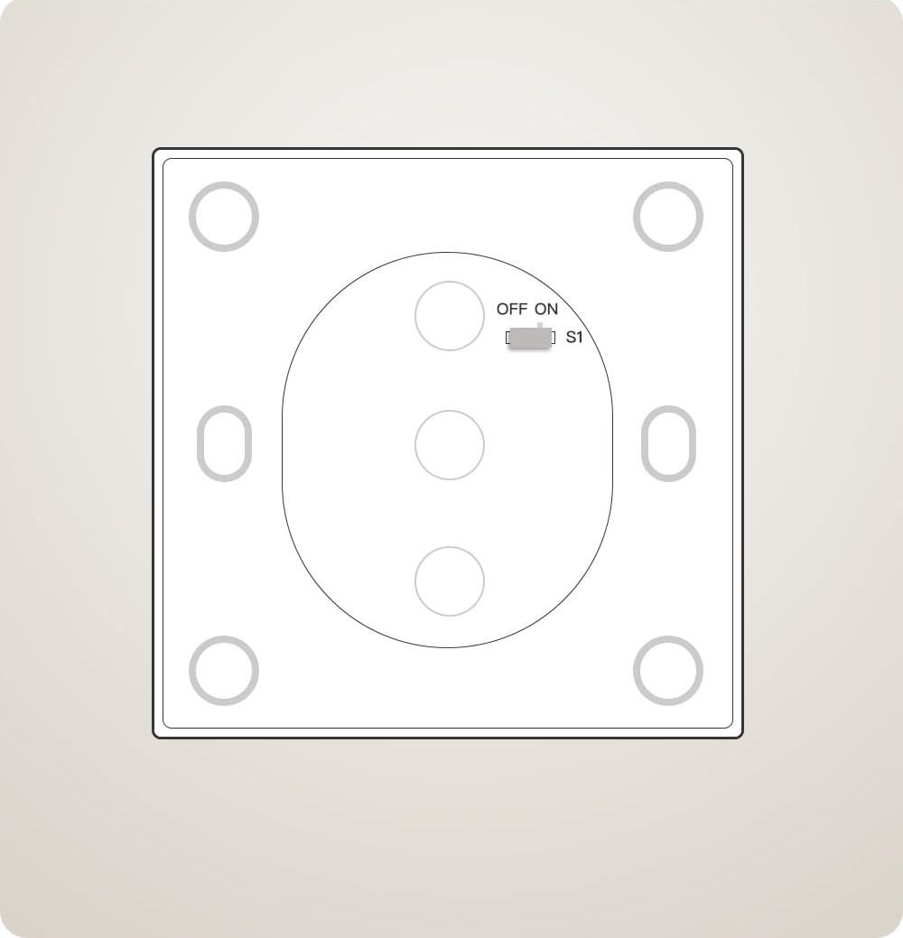 NIEKOMPLETNY WiFi włącznik rolet 80x80mm Maxcio WF-CS01 Alexa Google sterowanie - obrazek 7