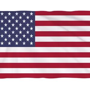Flaga amerykańska 150x90 cm Flaga USA dekoracyjna flaga z wytrzymałego materiału