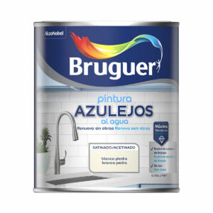 Farba Bruguer Biały/Szary 750 ml Płytka i kafelka