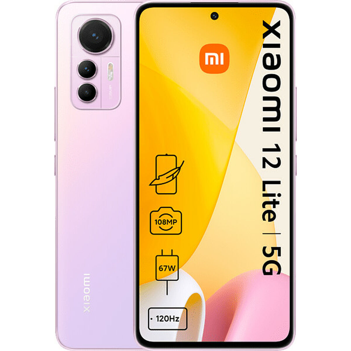 Smartfony Xiaomi Xiaomi 12 Lite 6,55" 6 GB RAM 128 GB Różowy