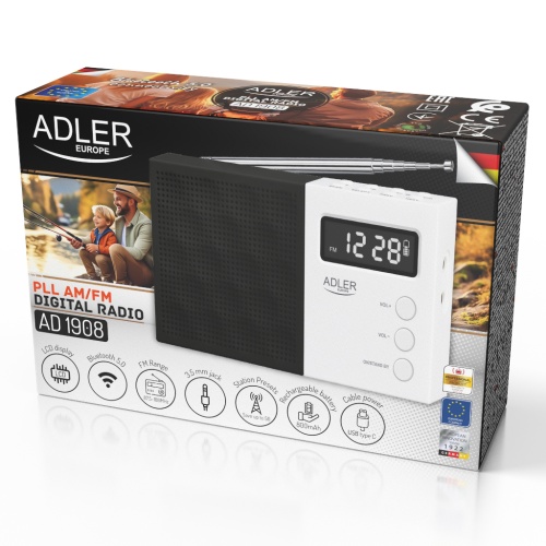 AD 1908 Radio cyfrowe PLL AM/FM - obrazek 9